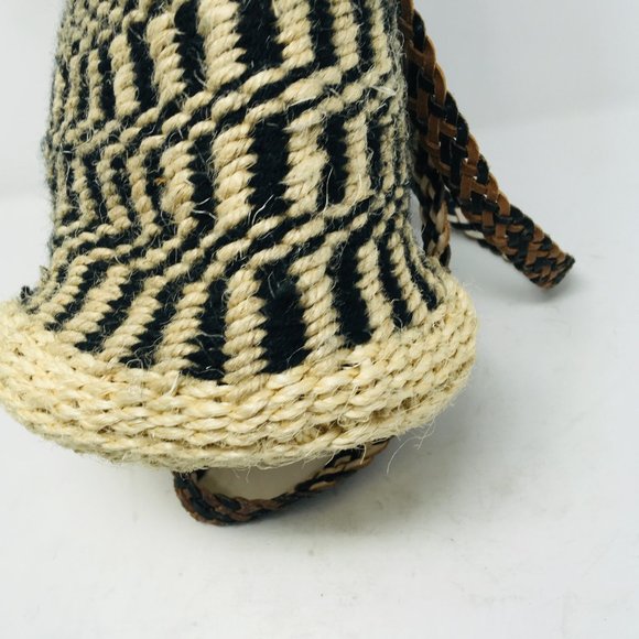 Patricia Nash Straw Bucket bag Purse Woven Maya - Picture 3 of 8